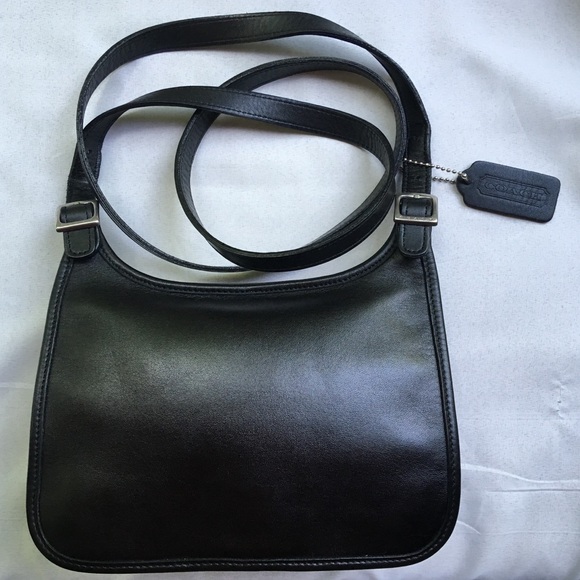 Coach Handbags - Coach Hippie Flap Leather Crossbody Purse 9142